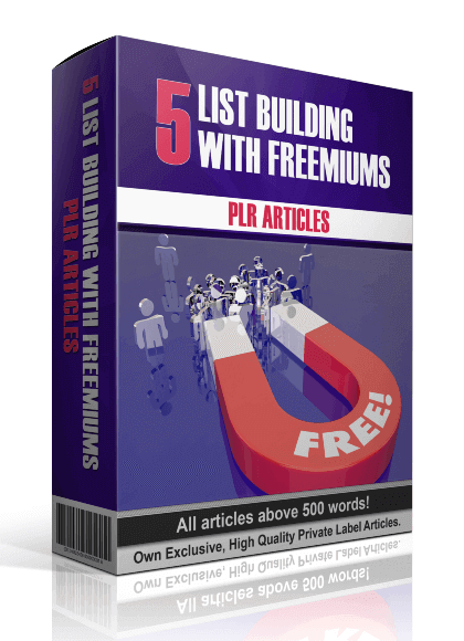List Building With Freemiums